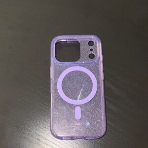 Velvet Caviar Purple MagSafe-Compatible Glitter iPhone 17 Case
